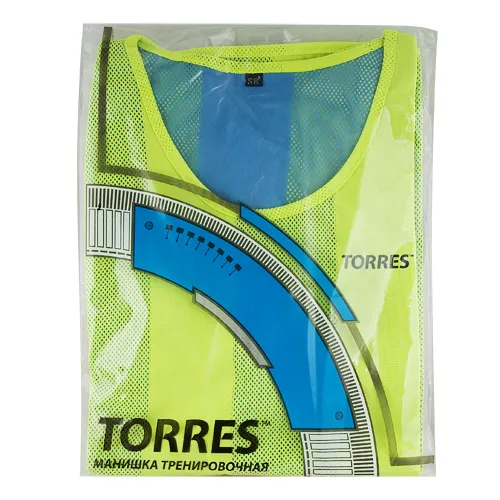 Манишка детская TORRES двухсторонняя, TR11950Y/B, р.Jr, тренировочная, полиэстер, жёлт-синий за 1&nbsp;026.80 ₽ в Новороссийске