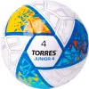 Мяч футб. TORRES Junior-4, F323804, р.4,глянц.ПУ, 4 сл, 32п, руч.сш, бел-жел-гол за 2&nbsp;070.60 ₽ купить в Новороссийске