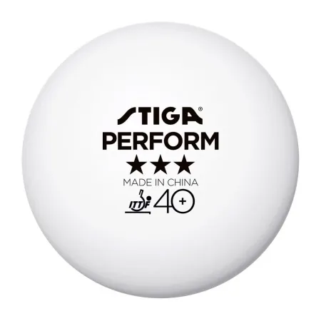 Мяч для наст. тенниса Stiga Perform 3***, 40+, 1113-2110-06, пластик, ITTF Appr., уп.6 шт, бел за 2&nbsp;121.60 ₽ купить в Новороссийске