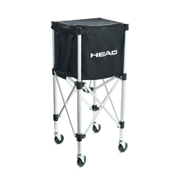Корзина для теннисных мячей HEAD TT7003, на 125 мячей,с сумкой-переноской, складная, металл, черный за 6&nbsp;942.80 ₽ в Новороссийске