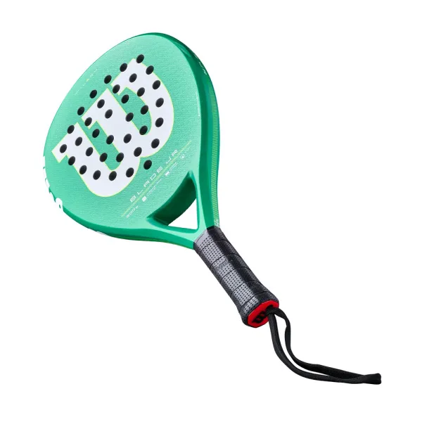 Ракетка для падела WILSON Blade Jr  V4 Padel, WR213811U0, для начин-х, стекловолокно, зеленый за 14&nbsp;934.50 ₽ в Новороссийске