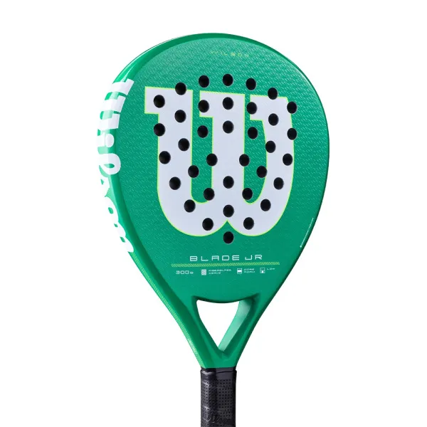 Ракетка для падела WILSON Blade Jr  V4 Padel, WR213811U0, для начин-х, стекловолокно, зеленый за 14&nbsp;934.50 ₽ в Новороссийске