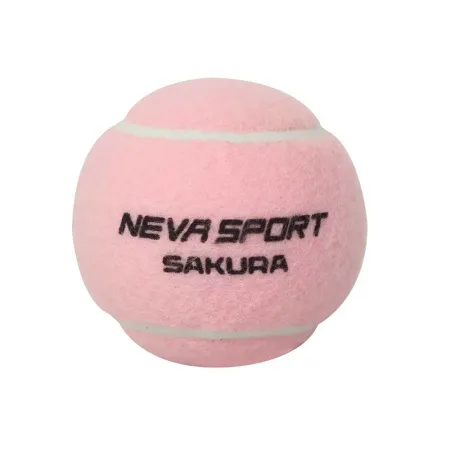 Мяч для падела NS Sakura, UAA2, уп.3 шт, сукно, нат.резина, розовый за 824.50 ₽ купить в Новороссийске
