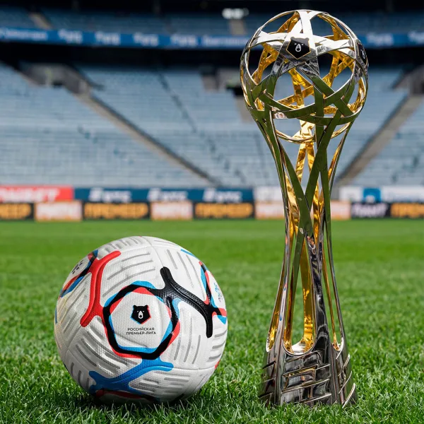 Мяч футб. KELME Russian Premier League, 7601QU5216-100, р.5, FIFA Pro, 10п, ПУ, термосш, бел-син-кр за 10&nbsp;672.60 ₽ в Новороссийске