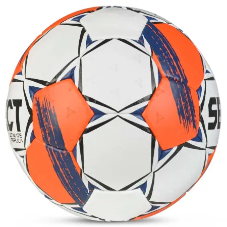 Мяч ганд. SELECT Ultimate Replica v25, 3572858745, р.3(Senior), ПУ,руч.сш, бел-оранж-т.син за 5&nbsp;373.70 ₽ купить в Новороссийске