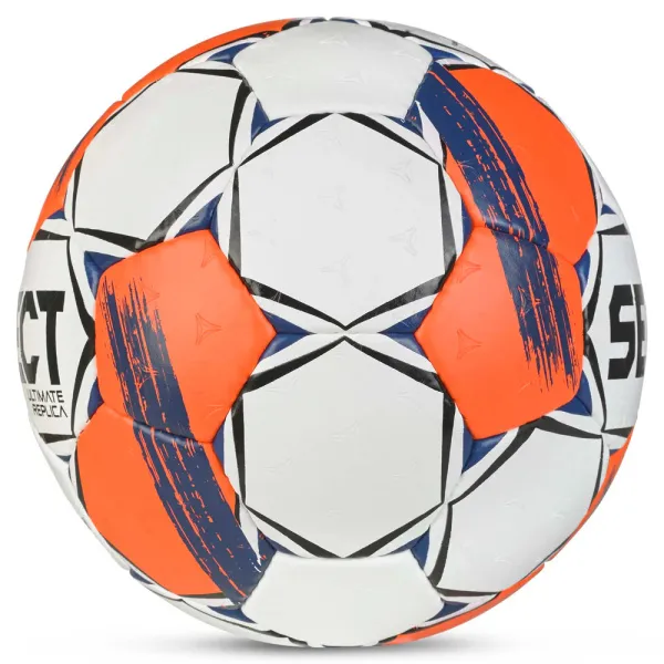 Мяч ганд. SELECT Ultimate Replica v25, 3572858745, р.3(Senior), ПУ,руч.сш, бел-оранж-т.син за 5&nbsp;373.70 ₽ в Новороссийске