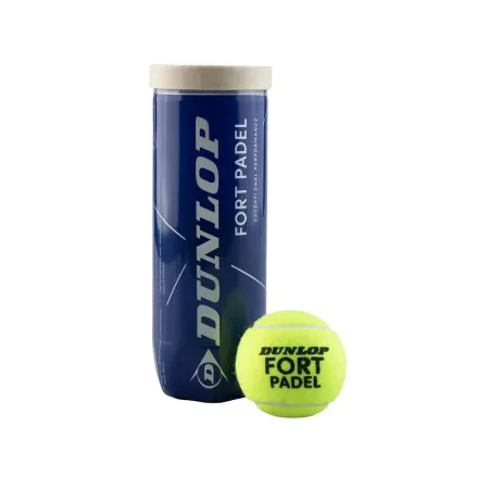 Мяч для падела Dunlop Fort Padel, 601555, уп.3 шт, FIP, сукно, нат.резина,желтый за 1&nbsp;135.60 ₽ купить в Новороссийске