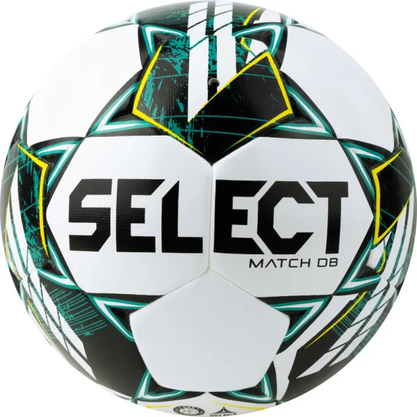 Мяч футб. SELECT Match DВ V23, 0575360004,р.5, FIFA Basic, 32п, ПУ, гибр.сш., бело-зелено-черн за 5&nbsp;875.20 ₽ в Новороссийске