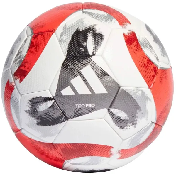 Мяч футб. ADIDAS Tiro Pro HT2428, р.5, FIFA Pro, 32 пан., ПУ, термосшивка, бело-красный за 13&nbsp;591.50 ₽ в Новороссийске