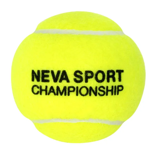 Мяч теннисный NS Championship 3B, 124001, уп.3шт, сукно, нат.резина, желтый за 646 ₽ в Новороссийске