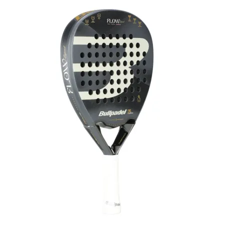 Ракетка для падела BULLPADEL Flow Legend, 494405, для профессионалов, стекловолокно,черно-белый за 31&nbsp;307.20 ₽ купить в Новороссийске
