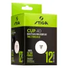 Мяч для наст. тенниса Stiga Cup ABS, 1110-2510-12, диам.40+мм, пластик, упак. 12 шт, белый за 1&nbsp;774.80 ₽ купить в Новороссийске