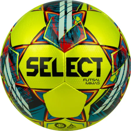 Мяч футзал. SELECT Futsal Mimas, 1053460550, р.4,FIFA Basic, 32 пан, гл.ПУ, руч.сш, жел-сине-красный за 6&nbsp;303.60 ₽ купить в Новороссийске