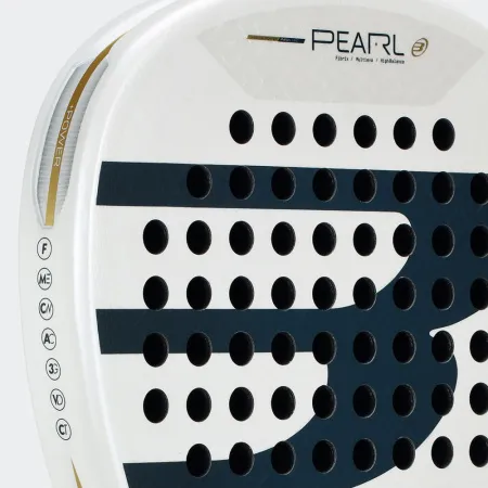 Ракетка для падела BULLPADEL Pearl 26, 493804, для профессионалов, карбон, бело-серый за 35&nbsp;929.50 ₽ купить в Новороссийске