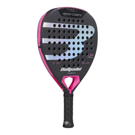 Ракетка для падела BULLPADEL Wonder 27, 497250, для продв.игроков, стекловолокно, карбон, черно-роз за 42&nbsp;969.20 ₽ купить в Новороссийске