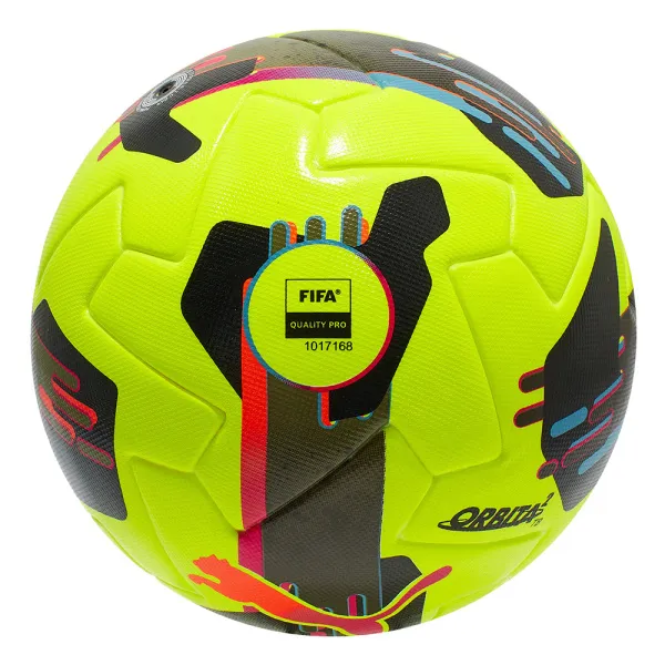 Мяч футб. PUMA Orbita 2 TB, 08432303, р.5, FIFA Quality Pro, 12 пан., ТПУ, термосшивка, желто-черный за 7&nbsp;260.70 ₽ в Новороссийске