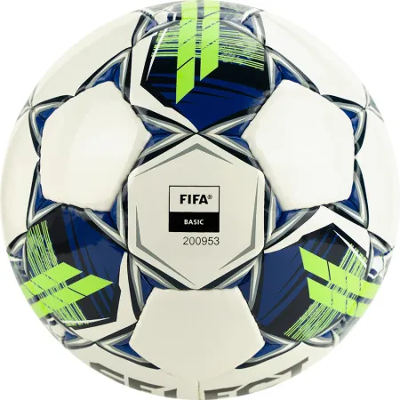 Мяч футзал. SELECT Futsal Master Shiny V22, 1043460004, р.4, Basic,32п, гл.ПУ, руч.сш,бел-син-зел за 7&nbsp;539.50 ₽ купить в Новороссийске
