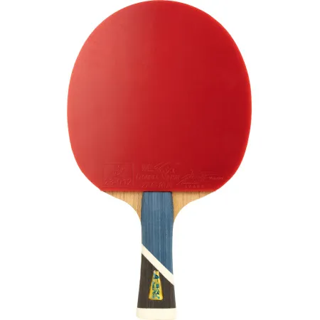 Ракетка для н/т DOUBLE FISH 5A+C, для продвин, ITTF Appr, накл. 2,1 мм, конич. ручка+ 2 мяча V40+мм за 2&nbsp;779.50 ₽ купить в Новороссийске