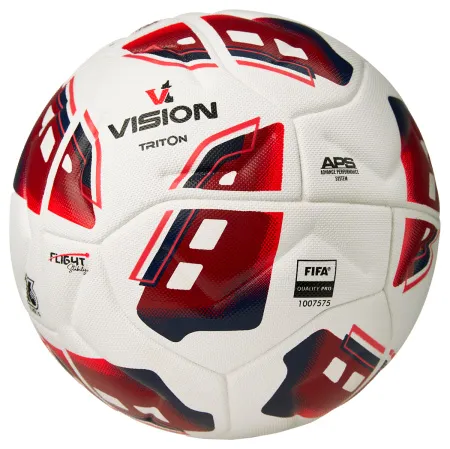 Мяч футб. VISION TRITON, FV425075, р.5,FIFA Quality Pro,MF, 16 пан, термосш.,бел-красный за 8&nbsp;007 ₽ купить в Новороссийске
