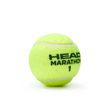 Мяч теннисный HEAD Marathon 3B, 578183, крафт. упак.3шт, без давления, фетр, нат.резина,желтый за 1&nbsp;055.70 ₽ купить в Новороссийске