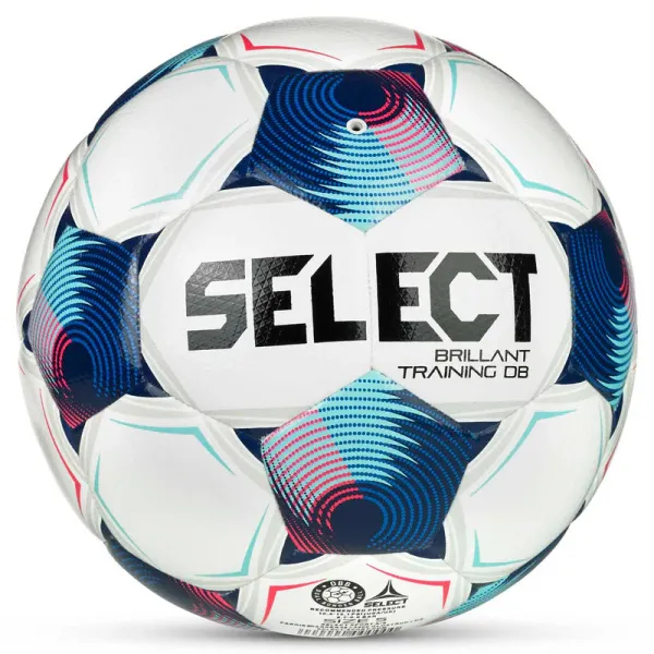 Мяч футб. SELECT Brillant Training DB V25, 0864171002, р.4, 32п, ТПУ, гибр.сш, бело-синий за 4&nbsp;936.80 ₽ в Новороссийске