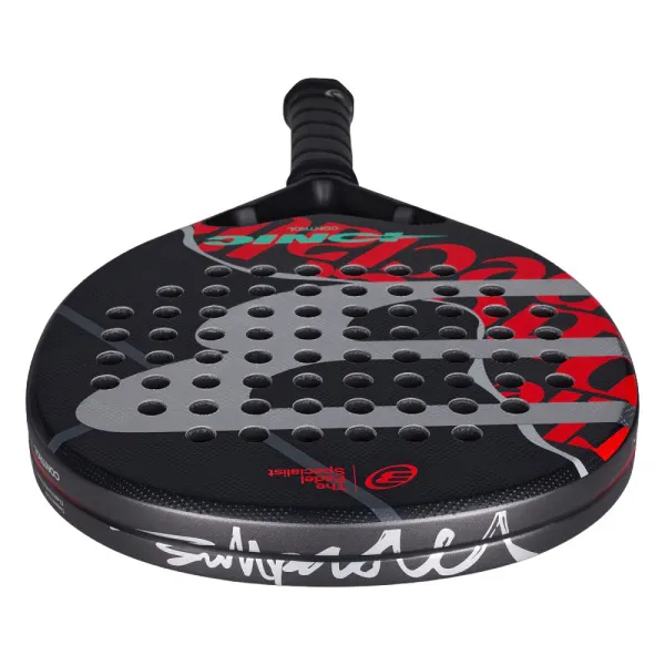 Ракетка для падела BULLPADEL Ionic Control 26, 494412, для продв. игроков, карбон, черно-красный за 33&nbsp;734.80 ₽ в Новороссийске