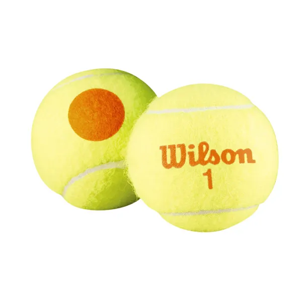 Мяч теннисный детский WILSON Starter Orange, WRT137300, ITF, фетр, нат.рез, уп.3шт, оранж за 1&nbsp;077.80 ₽ в Новороссийске