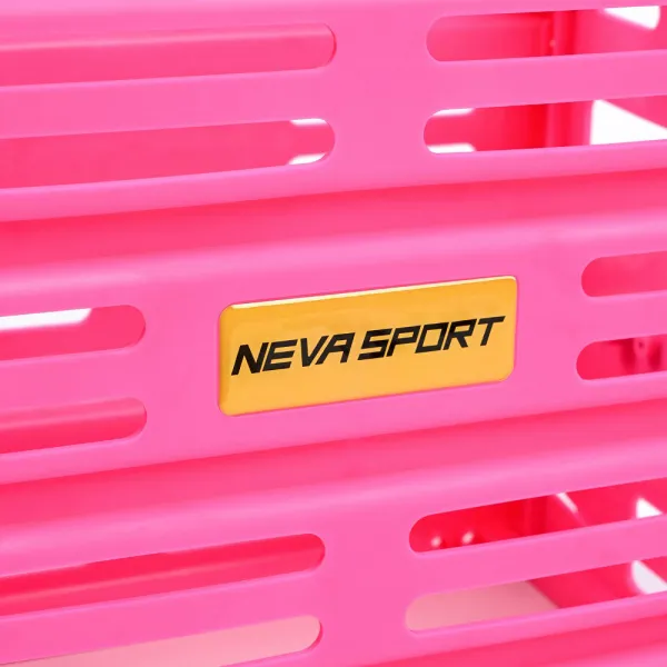 Корзина для теннисных мячей NEVA SPORT, UEA1_P, на 75 мячей, пластик, розовый за 5&nbsp;778.30 ₽ в Новороссийске