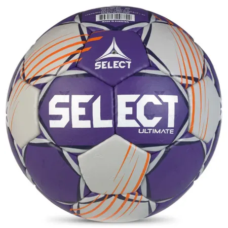 Мяч ганд. SELECT Ultimate Official EHF V24, 1612858999, Senior(р.3), EHF Appr, ПУ, руч.сш, фиол-сер за 15&nbsp;504 ₽ купить в Новороссийске