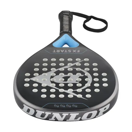 Ракетка для падела Dunlop FX Start, 10370737, для начинающих, гибрид, графит, черно-синий за 13&nbsp;175 ₽ купить в Новороссийске