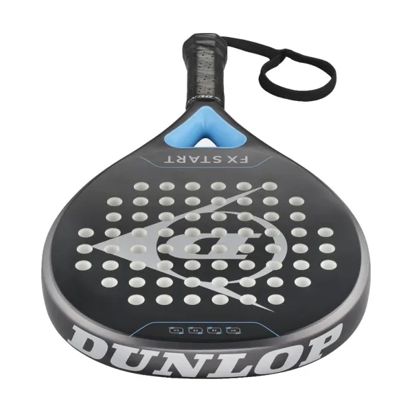 Ракетка для падела Dunlop FX Start, 10370737, для начинающих, гибрид, графит, черно-синий за 13&nbsp;175 ₽ в Новороссийске