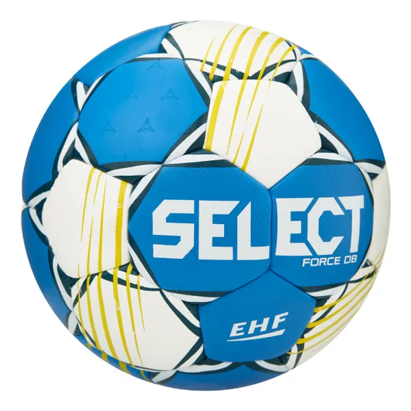 Мяч ганд. SELECT HB FORCE DB V25, 1622858205, Senior (р.3), EHF Appr,ПУ, гибр.сш., сине-белый за 8&nbsp;438.80 ₽ в Новороссийске