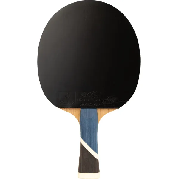 Ракетка для н/т DOUBLE FISH 5A+C, для продвин, ITTF Appr, накл. 2,1 мм, конич. ручка+ 2 мяча V40+мм за 2&nbsp;779.50 ₽ в Новороссийске