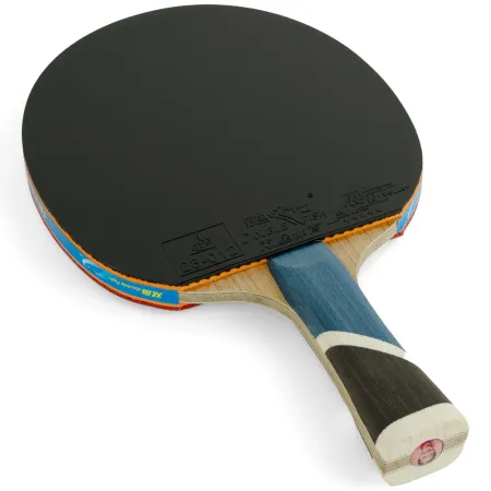 Ракетка для н/т DOUBLE FISH 5A+C, для продвин, ITTF Appr, накл. 2,1 мм, конич. ручка+ 2 мяча V40+мм за 2&nbsp;779.50 ₽ купить в Новороссийске