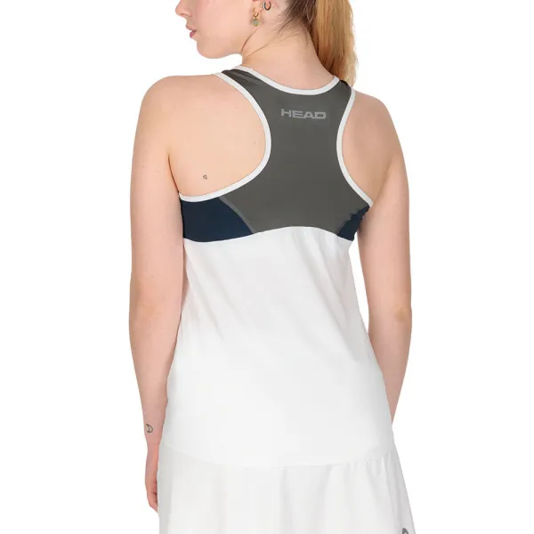 СЦ*Майка жен. HEAD Club 22 Tank Top W 814461-WHDB-L, р.L, 92% полиэстер, 8% эластан, белый за 3&nbsp;500.30 ₽ в Новороссийске