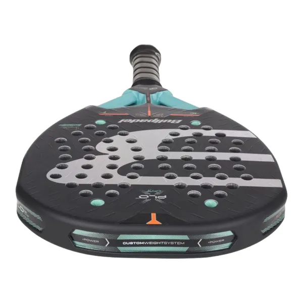 Ракетка для падела BULLPADEL Xplo Comfortl 27, 497245,для продв.игр., стекловолокно, карбон, черн. за 37&nbsp;422.10 ₽ в Новороссийске