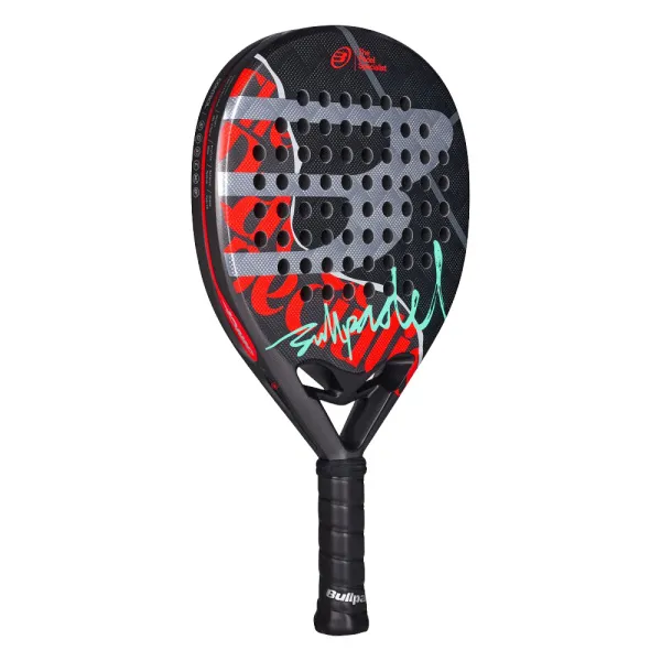Ракетка для падела BULLPADEL Ionic Control 26, 494412, для продв. игроков, карбон, черно-красный за 33&nbsp;734.80 ₽ в Новороссийске