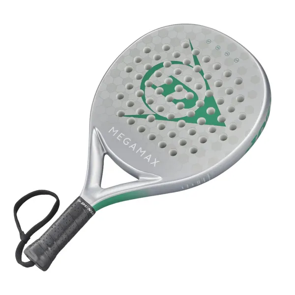 Ракетка для падела Dunlop Megamax Silver, 10370741, для начинающих, графит, серебристый за 11&nbsp;740.20 ₽ в Новороссийске