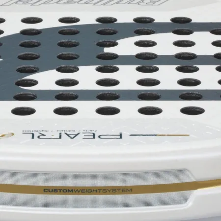 Ракетка для падела BULLPADEL Pearl 26, 493804, для профессионалов, карбон, бело-серый за 35&nbsp;929.50 ₽ купить в Новороссийске