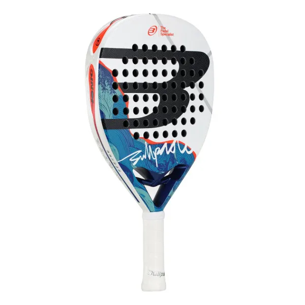 Ракетка для падела BULLPADEL Ionic Power 26, 494411, для продв. игроков, стекловолокно, сине-белый за 28&nbsp;944.20 ₽ в Новороссийске