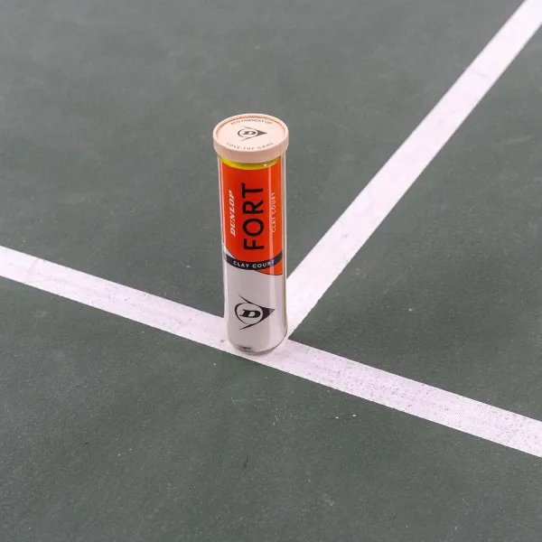 Мяч теннисный Dunlop Fort Clay Court 4B, 601613, уп.4 шт,одобр.ITF и FFT,сукно,нат.резина,желтый за 1&nbsp;812.20 ₽ в Новороссийске
