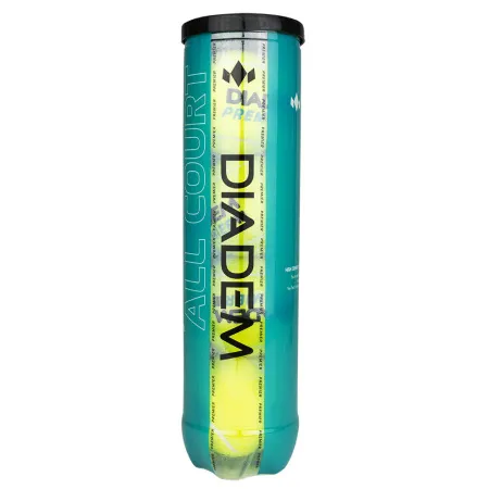 Мяч теннисный DIADEM Premier All Court 4B, BALL-4CASE-ALLCRT, уп. 4шт, одобр.ITF, фетр,желт за 996.20 ₽ купить в Новороссийске