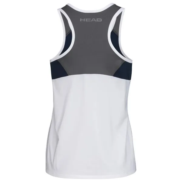СЦ*Майка жен. HEAD Club 22 Tank Top W 814461-WHDB-L, р.L, 92% полиэстер, 8% эластан, белый за 3&nbsp;500.30 ₽ в Новороссийске