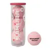 Мяч для падела NS Sakura, UAA2, уп.3 шт, сукно, нат.резина, розовый за 824.50 ₽ купить в Новороссийске