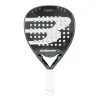 Ракетка для падела BULLPADEL Flow Legend, 494405, для профессионалов, стекловолокно,черно-белый