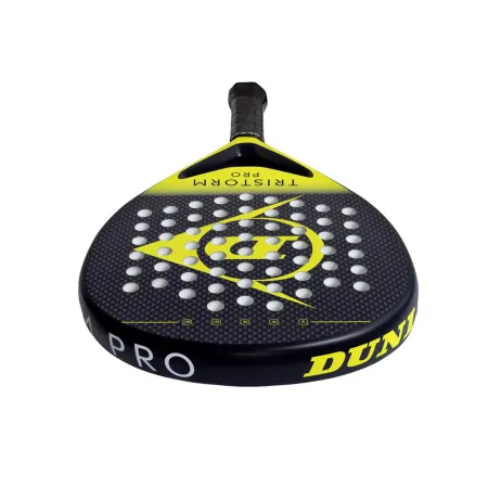 Ракетка для падела Dunlop Tristorm Pro, 10359946, для опытных игроков, графит, черно-желтый за 19&nbsp;643.50 ₽ купить в Новороссийске