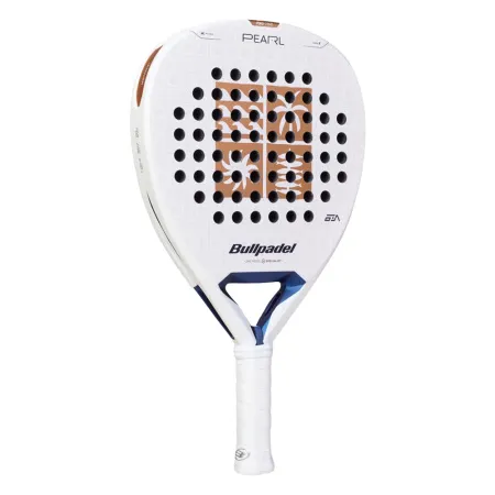 Ракетка для падела BULLPADEL Pearl 27, 497249, для проф-в, стекловолокно,карбон, бело-золотистый за 44&nbsp;319 ₽ купить в Новороссийске