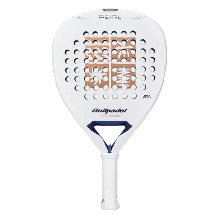 Ракетка для падела BULLPADEL Pearl 27, 497249, для проф-в, стекловолокно,карбон, бело-золотистый за 44&nbsp;319 ₽ купить в Новороссийске