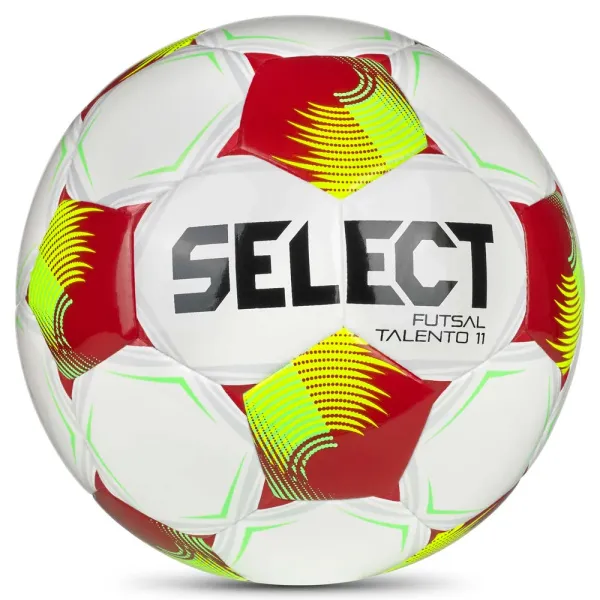 Мяч футзал. SELECT Futsal Talento 11 V26, 1061471014, р.3(Jr),  32п, ТПУ, маш.сш, бело-желто-красный за 4&nbsp;355.40 ₽ в Новороссийске
