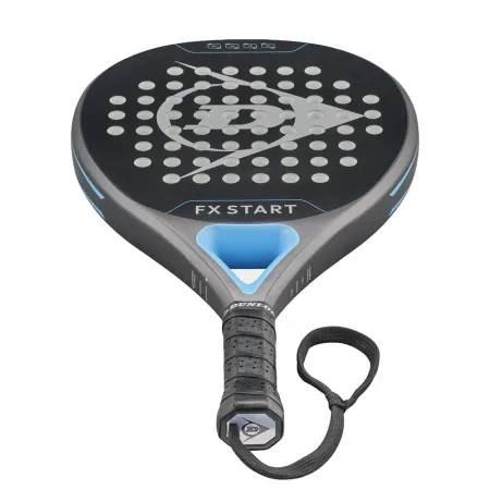 Ракетка для падела Dunlop FX Start, 10370737, для начинающих, гибрид, графит, черно-синий за 13&nbsp;175 ₽ купить в Новороссийске
